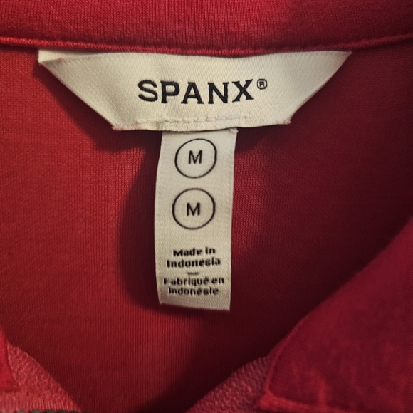 SPANX Red Track Jacket - Picture 3 of 6